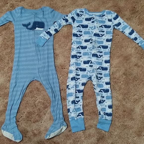 Absorba Other - Whale pajama bundle